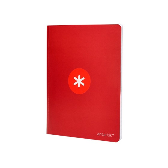 Libreta liderpapel antartik a5+ plus cosida 48 hojas 90g/m2 rayado horizontal con margen 6 colores surtidos