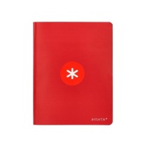 Libreta liderpapel antartik a5+ plus cosida 48 hojas 90g/m2 cuadro 5mm con margen 6 colores surtidos