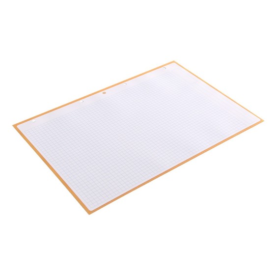 Recambio liderpapel a4 antartik 80 hojas 90g/m2 cuadro 5mm 4 taladros 1 banda con marco color amarillo