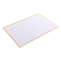 Recambio liderpapel a4 antartik 80 hojas 90g/m2 cuadro 5mm 4 taladros 1 banda con marco color amarillo