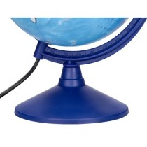 Globo terraqueo liderpapel con luz fisico y politico con animales diametro 20 cm