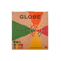 Globo terraqueo liderpapel con luz fisico y politico con animales diametro 20 cm
