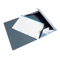 Carpeta liderpapel gomas folio 3 solapas carton plastificado colores pasteles surtidos