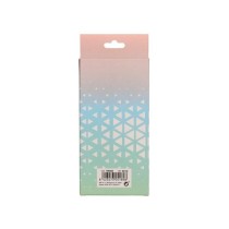 Boligrafo belius brela cuerpo hexagonal con clip colores pasteles caja de regalo con 3 boligrafos