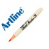 Rotulador artline supreme brush epfs pintura base de agua punta tipo pincel trazo fino albaricoque