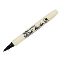 Rotulador artline supreme brush epfs pintura base de agua punta tipo pincel trazo fino negro