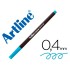 Rotulador artline supreme epfs200 fine liner punta de fibra azul claro 0,4 mm