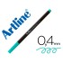 Rotulador artline supreme epfs200 fine liner punta de fibra turquesa claro 0,4 mm