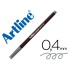 Rotulador artline supreme epfs200 fine liner punta de fibra gris 0,4 mm