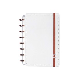 Cuaderno inteligente din a5 deluxe all white 220x155 mm