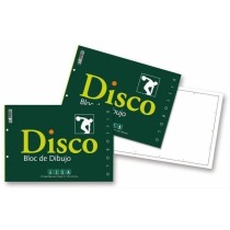 Bloc Encolado Dibujo DISCO 20 Hojas 2 Taladros A4+ Recuadro