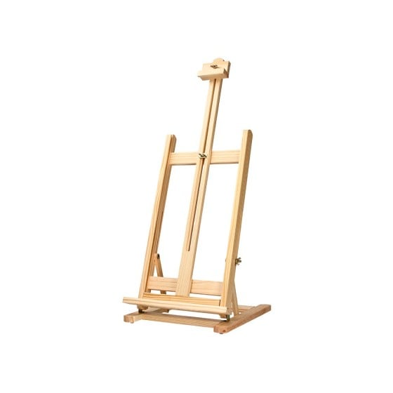 Caballete pintor liderpapel sobremesa madera fsc 80x27,5x30 cm
