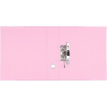 Archivador de palanca liderpapel a4 color system forrado sin rado lomo 80 mm rosa compresor metalico