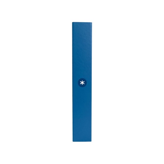 Carpeta liderpapel antartik a4 forrada 4 anillas 25 mm redondas color azul oscuro