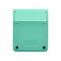 Calculadora liderpapel sobremesa xf24 10 digitos solar y pilas color verde 127x105x24 mm