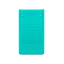 Calculadora liderpapel bolsillo xf13 8 digitos solar y pilas color verde 115x65x8 mm