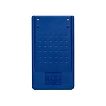 Calculadora liderpapel bolsillo xf09 8 digitos solar y pilas color azul 115x65x8 mm
