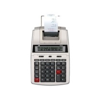 Calculadora liderpapel impresora pantalla papel 57 mm 12 digitos impresion bicolor blanca 235x155x62 mm