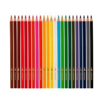 Lapices de colores acuarelables liderpapel caja de 24 colores surtidos