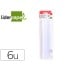 Barra termofusible liderpapel de 11 mm de diametro x 200 mm de largo blister de 6 unidades