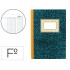 Libro liderpapel folio cartone 100 hojas cuentas corrientes debe haber y saldo