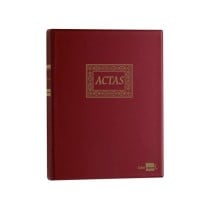 Libro liderpapel din a4 actas 30 anillas con 100 hojas movibles foliadas