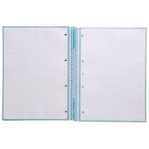 Cuaderno espiral liderpapel a4 micro antartik tapa forrada80h 90 gr horizontal 1 banda 4 taladros color celeste