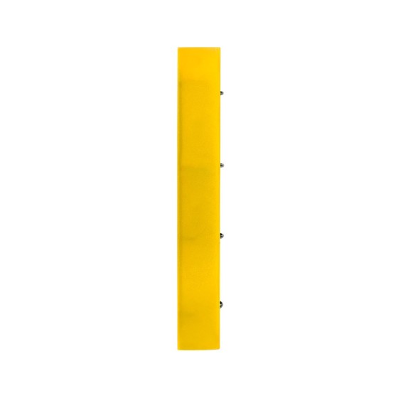 Carpeta con recambio liderpapel a4 cuadro 5mm 100 hojas 80g polipropileno 4 anillas 25mm color amarillo