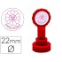 Sello artline emoticono precioso color rosa 22 mm diametro