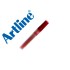 Recambio rotulador artline clix permanente ek-73 rojo