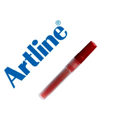 Recambio rotulador artline clix permanente ek-73 rojo