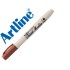 Rotulador artline supreme brush pintura base de agua punta tipo pincel trazo variable marron