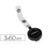 Cordon extensible para identificador q-connect kf14147 3x60 cm