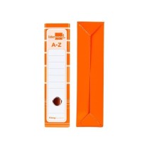 Archivador de palanca liderpap el a4 filing system forrado sin rado lomo 80mm naranja con caja y compresor metalico