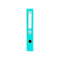 Archivador de palanca liderpapel folio documenta forrado pvc con rado lomo 52 mm verde claro compresor