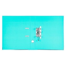 Archivador de palanca liderpapel folio documenta forrado pvc con rado lomo 52 mm verde claro compresor