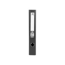 Archivador de palanca liderpapel folio documenta forrado pvc con rado lomo 52 mm negro compresor metalico