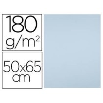 Cartulina liderpapel 50x65 cm 180g/m2 azul paquete de 25
