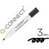 Rotulador q-connect pizarra blanca color negro punta redonda 3.0 mm