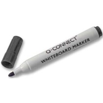 Rotulador q-connect pizarra blanca color negro punta redonda 3.0 mm