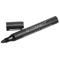 Rotulador q-connect marcador permanente negro punta redonda 3.0 mm