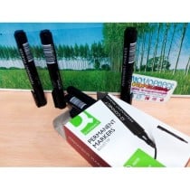 Rotulador q-connect marcador permanente negro punta redonda 3.0 mm