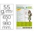Bloc congreso bi-office papel reciclado 55 grs 650x980 mm
