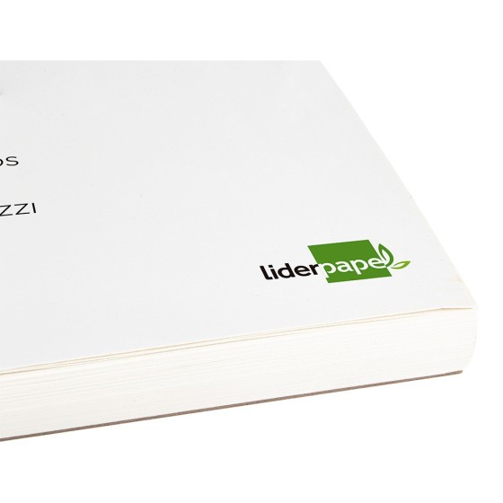 Bloc dibujo liderpapel esbozos espiral a5 148x210mm 100 hojas 90g/m2 sin recuadro