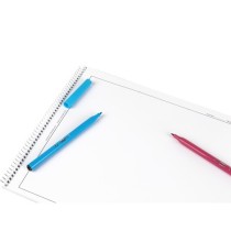 Bloc dibujo liderpapel lineal espiral 230x325mm 20 hojas 180 g/m2 con recuadro perforado