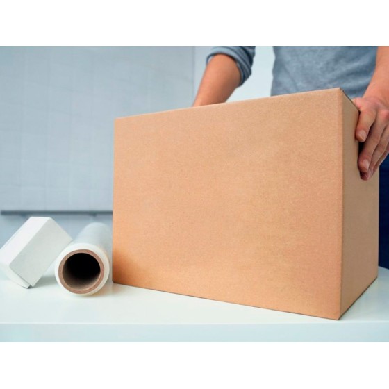Caja para embalar q-connect americana medidas 500x340x310 mm espesor carton 5 mm