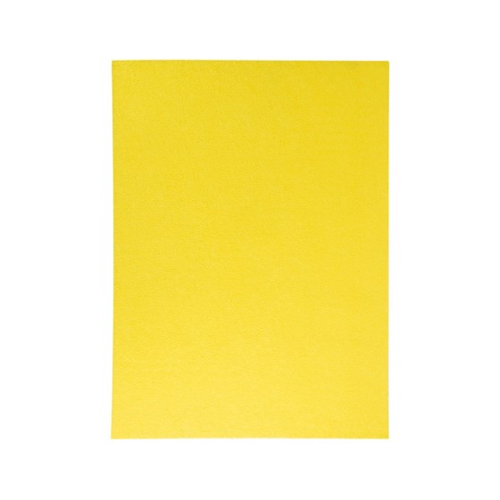 Goma eva liderpapel 50x70cm 60g/m2 espesor 2mm textura toalla amarillo