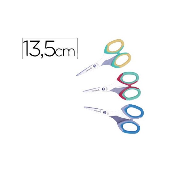 Tijera escolar liderpapel extra soft unidad
