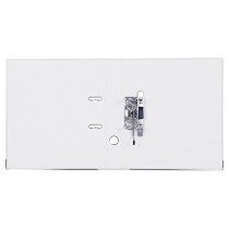 Archivador de palanca liderpapel a4 documenta forrado pvc con rado lomo 52mmblanco compresor metalico