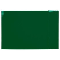 Caja archivador liderpapel de palanca carton din-a4 documenta lomo 75mm color verde